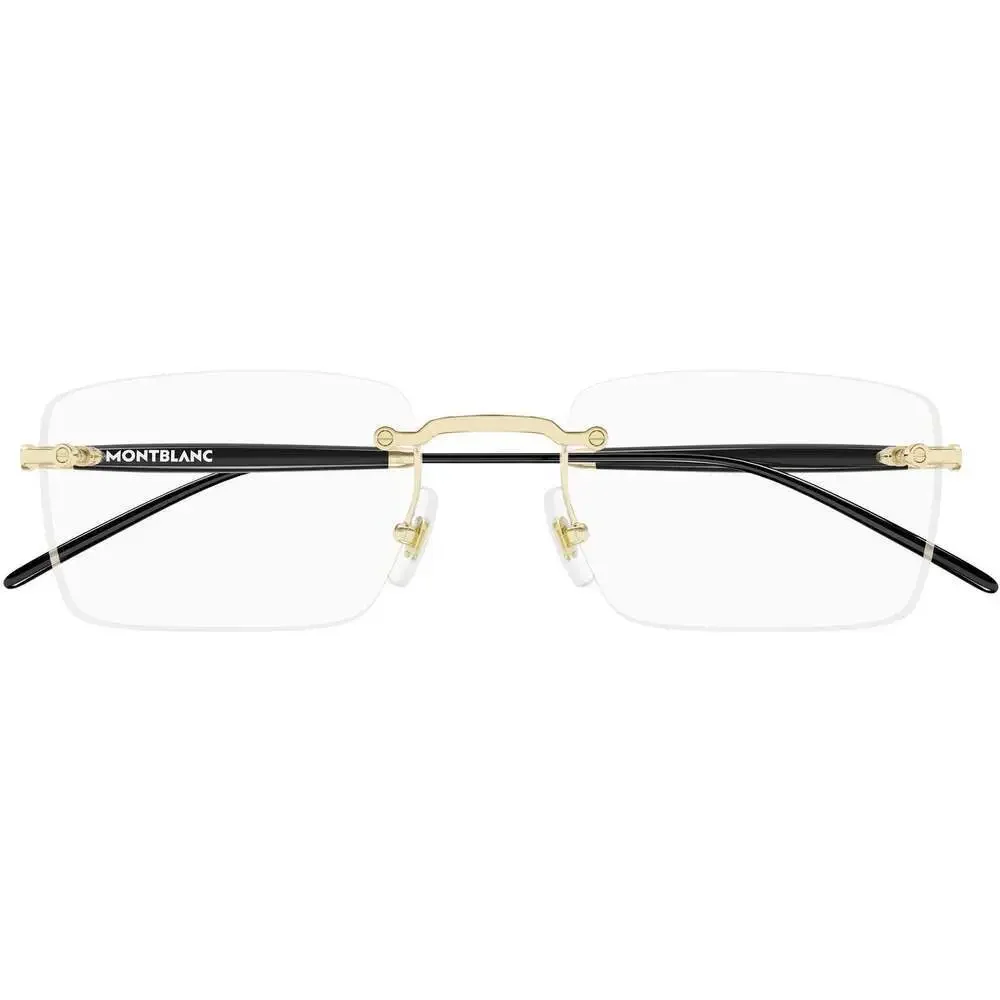 Mont Blanc MB0411O Eyeglasses Gold Metal